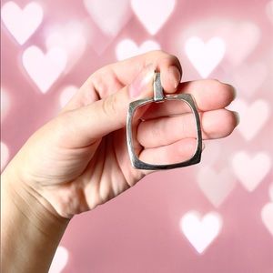 Sterling Silver Square Pendant